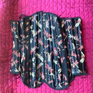 Beautiful Custom Made Silk and Steel Boned Corset